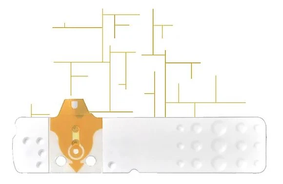 Strisce misurazione glicemia linea d oro 50 pezzi