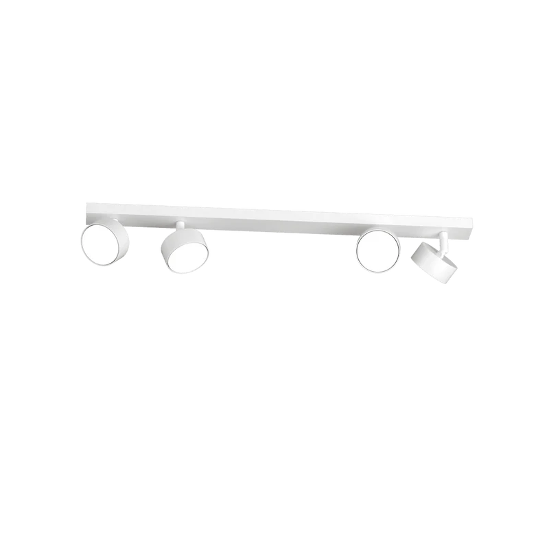 Plafoniera moderna con faretti orientabili GX53