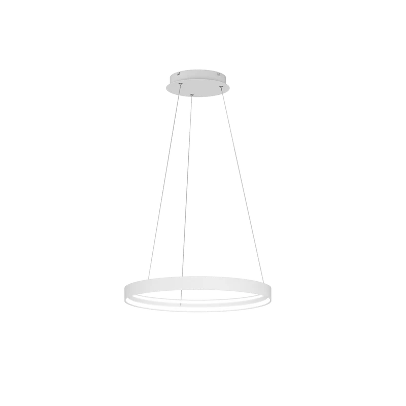 Sospensione moderna in alluminio anello led 3000K/4000K/6000K
