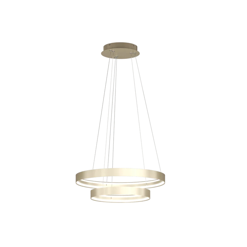 Sospensione moderna doppio anello led 70W 3000K/4000K/6000K