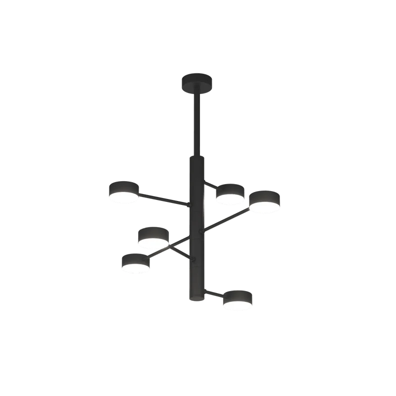 Lampadario moderno per cucina 6 luci GX53 diametro 65cm
