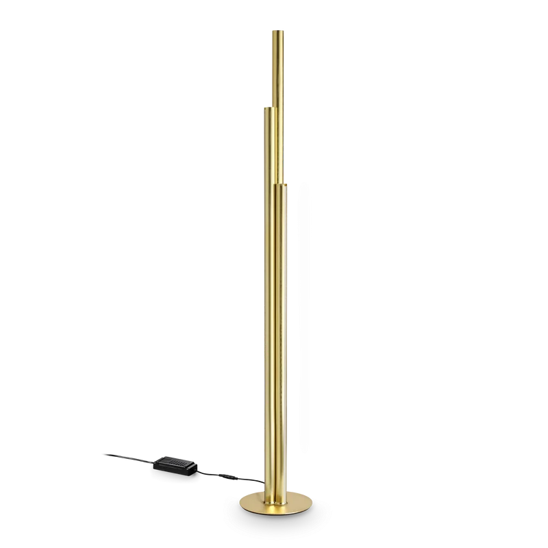 Piantana 3 luci led 3000k moderna