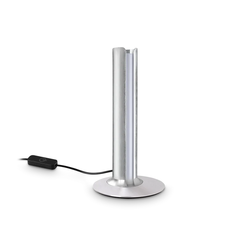 Lampada da tavolo led moderna a forma di cilindro