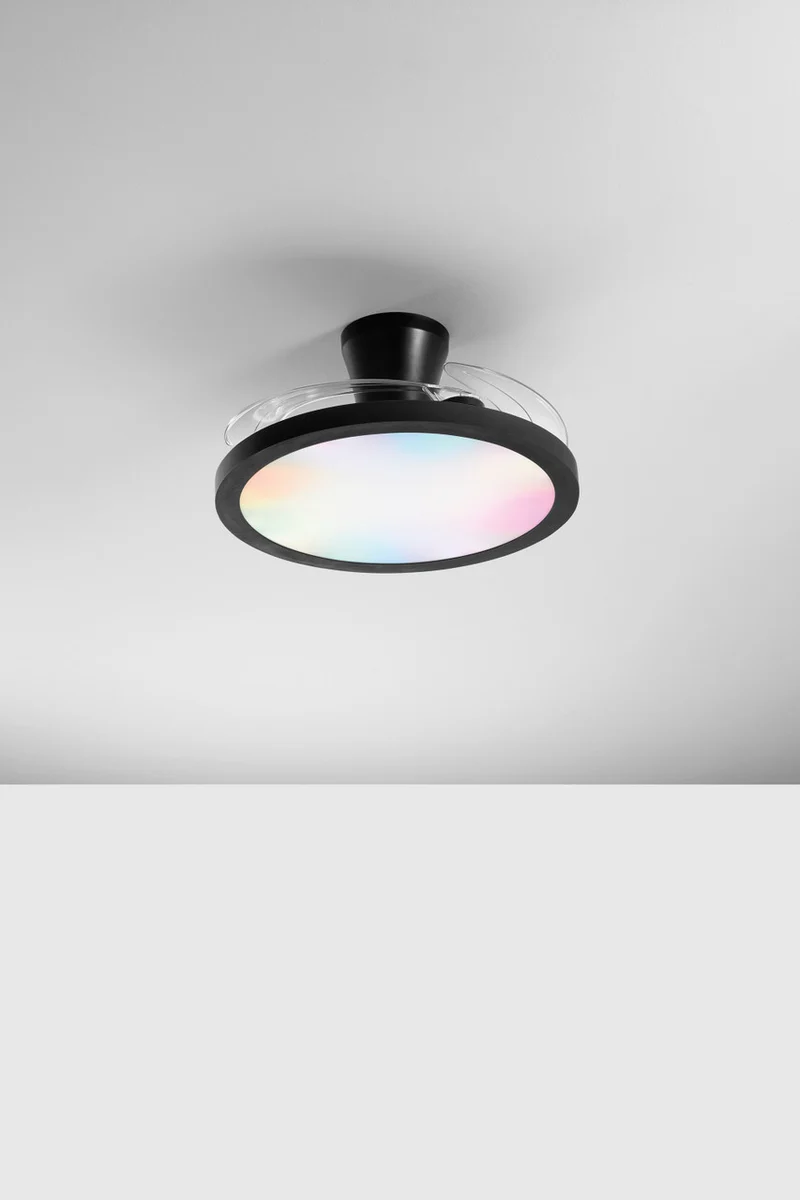 Ventilatore da soffitto con luce led dimmerabile e RGB