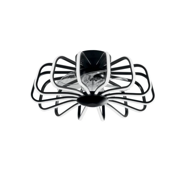 Plafoniera diametro 50cm con luce led e ventilatore aria calda e fredda