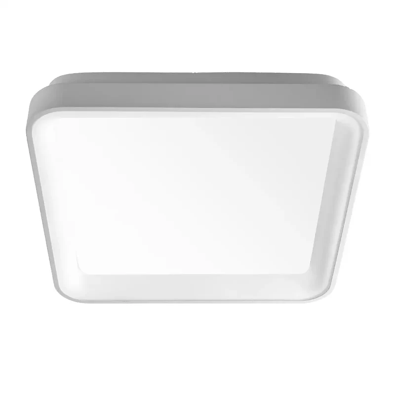 Plafoniera led rettangolare led moderna dimmerabile metallo