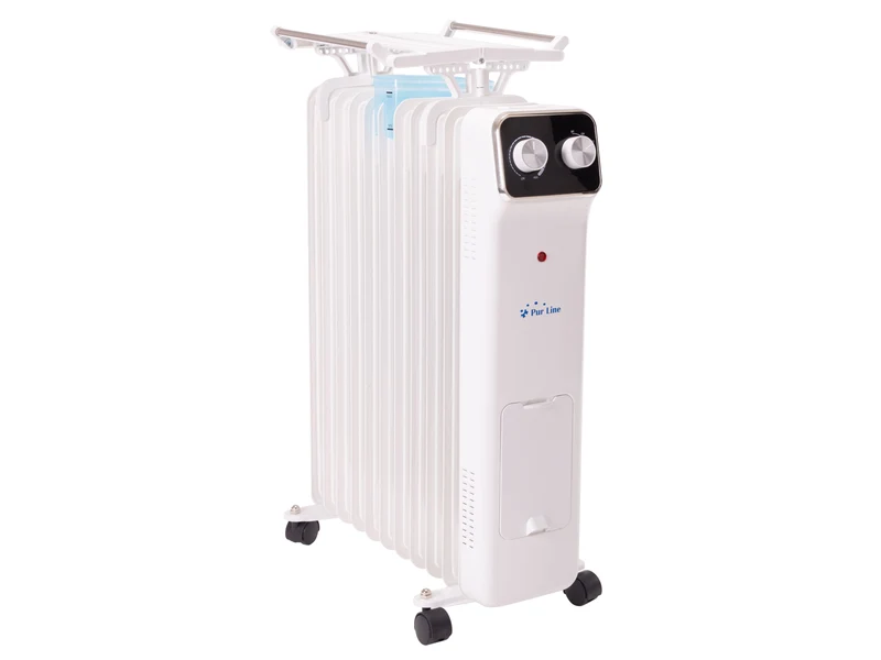 Radiatore a olio a risparmio energetico da 2500 W con contenitore di umidificazione