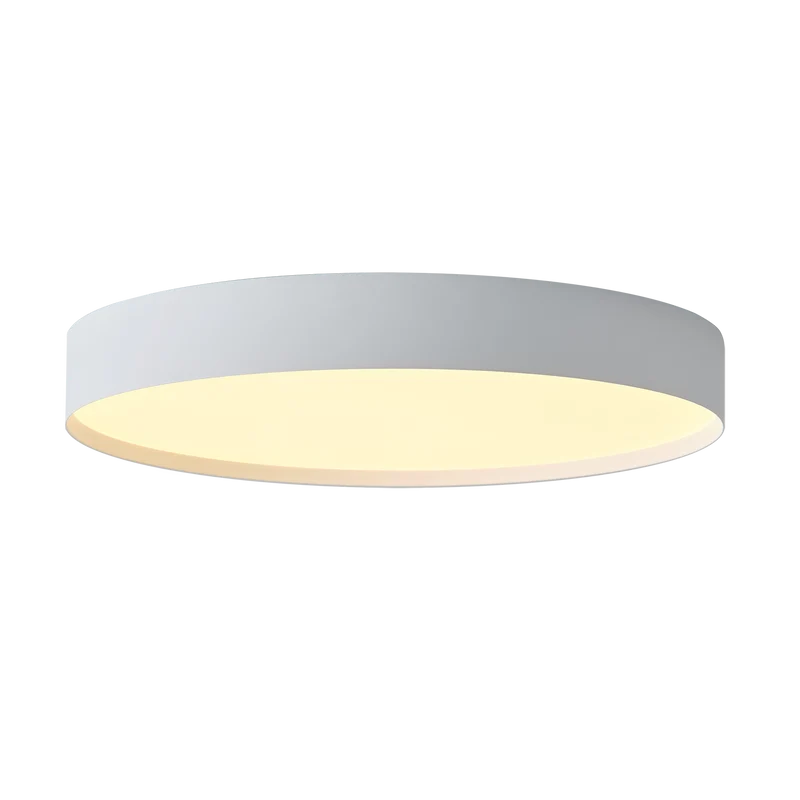 Plafoniera da soffitto rotonda minimalista led bianca moderna