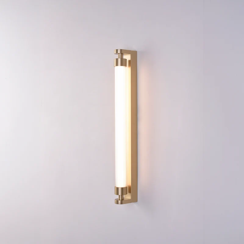 Applique moderna led dimmerabile colore oro