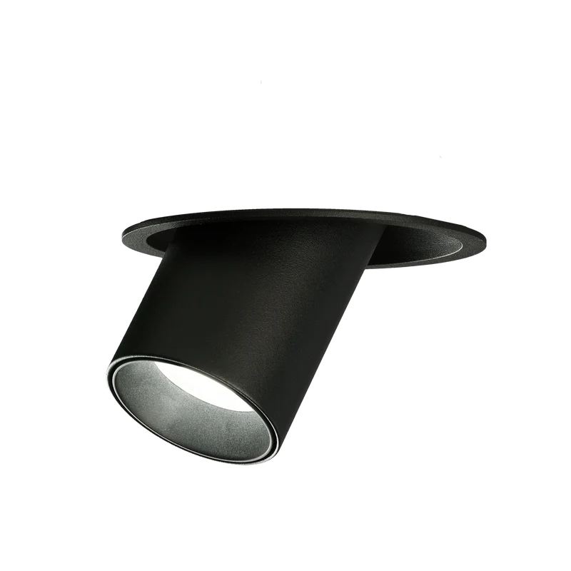 Faretto da incasso per soffitto rotondo orientabile moderno