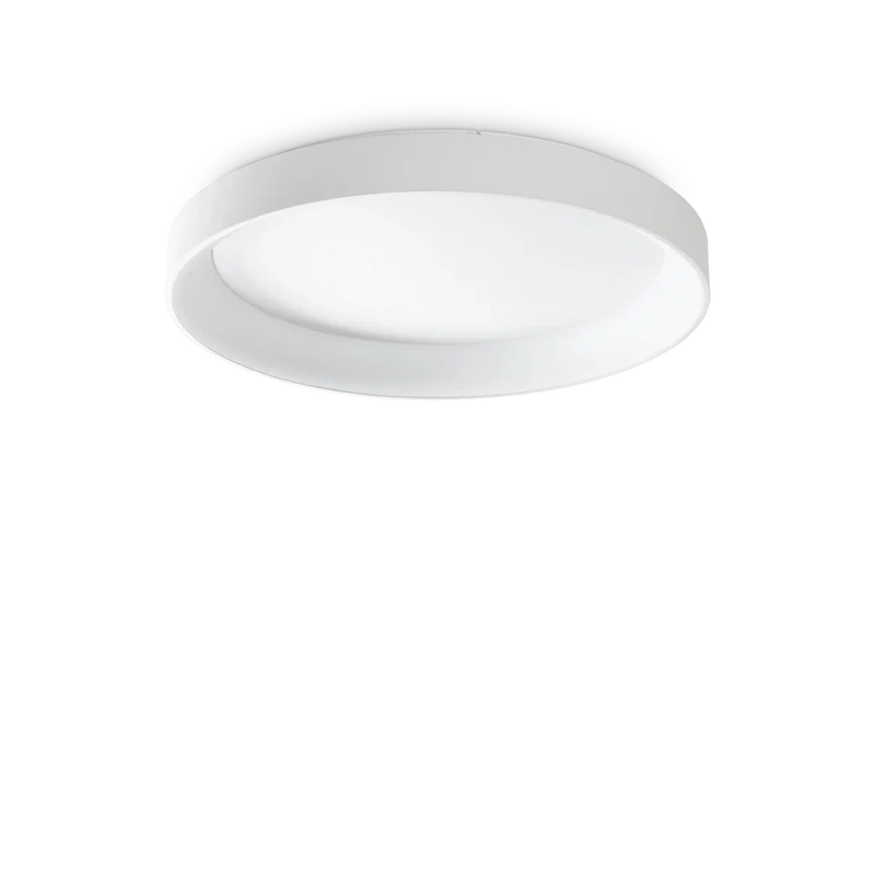 Plafoniera circolare bianca moderna con led