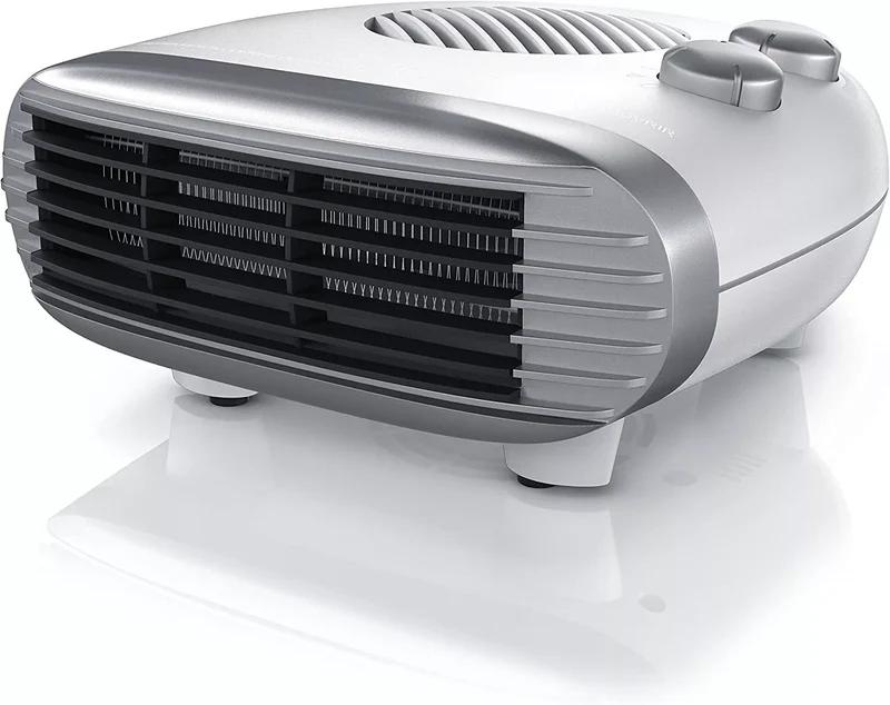 Stufa elettrica compatta 2000W a basso consumo, design moderno