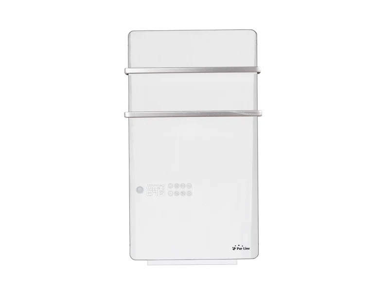 Scaldasalviette elettrico digitale da 2000W in bianco con controllo WIFI