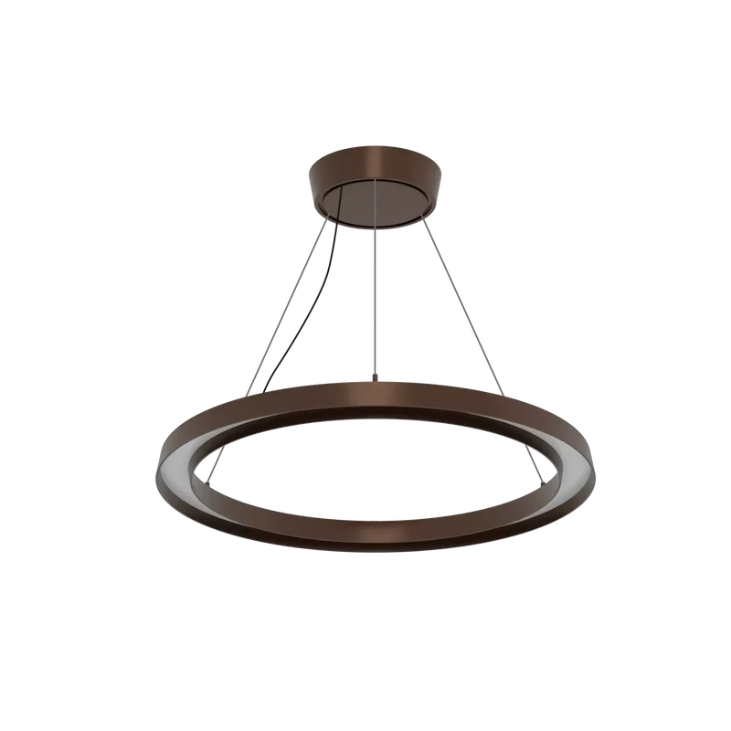 Linea Light Lira Sospensione da esterno moderna cerchio led 3000k