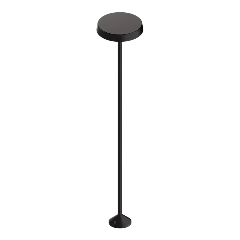 Linea Light Pistillo Lampione da esterno moderno nero o marrone led 3000K