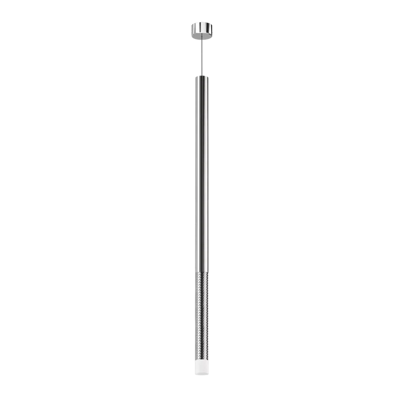 Linea light Puccini Sospensione moderna a tubo led altezza 90cm
