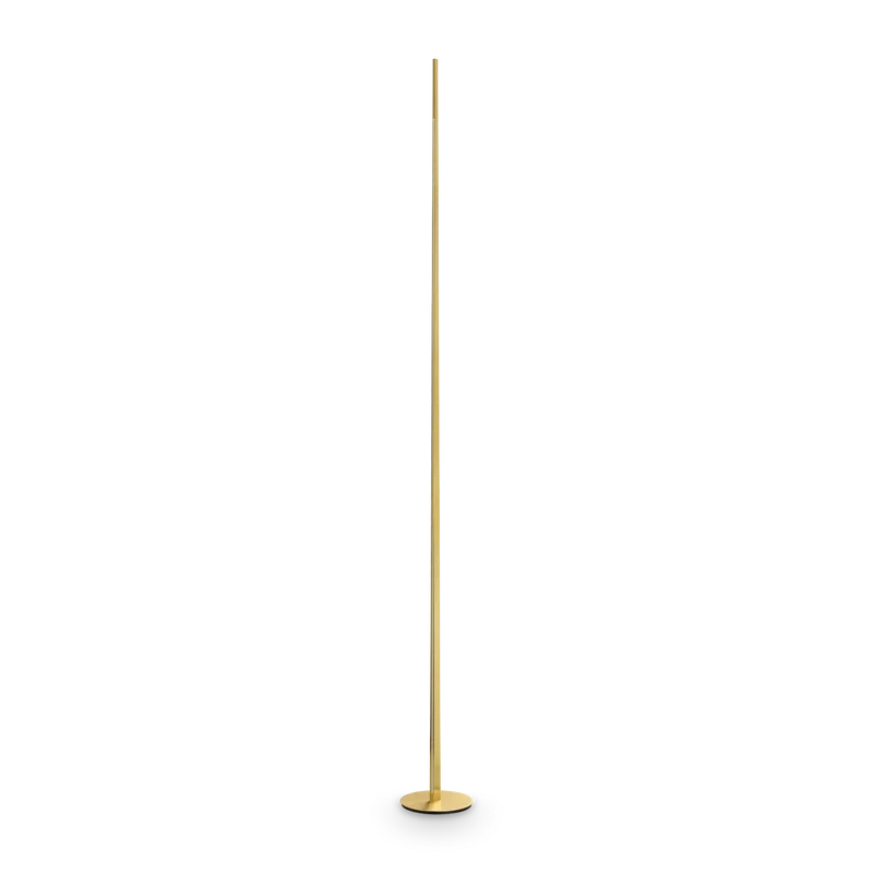Piantana moderna ottone led 3000k