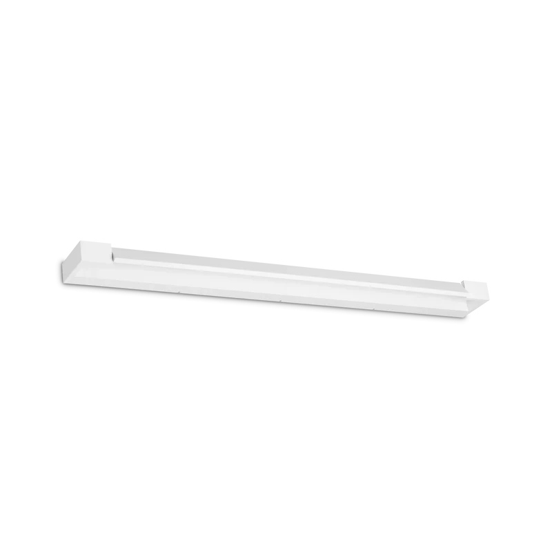 Applique led da parete larghezza 45cm 60cm o 90cm in metallo bianca