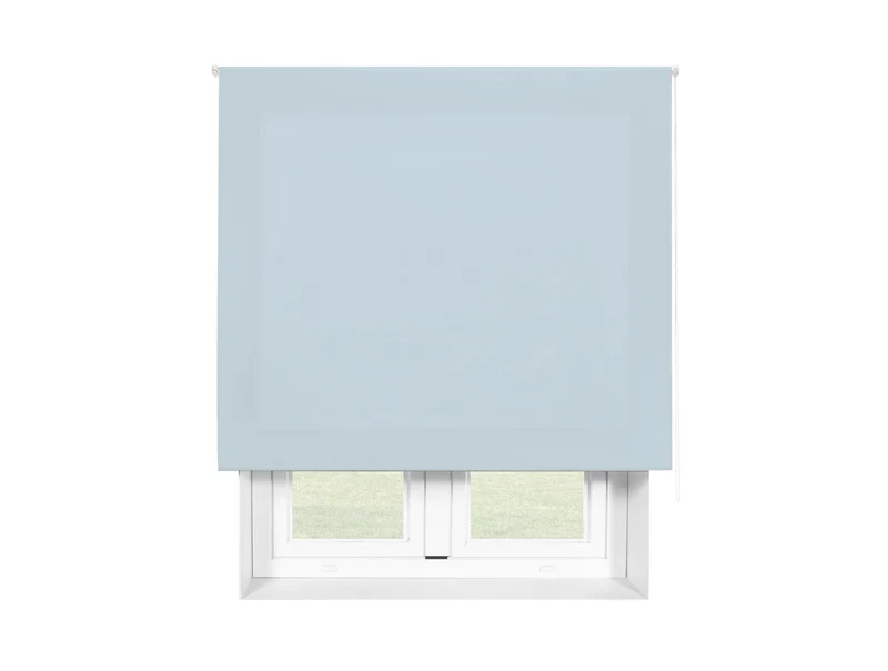 Tenda a Rullo 140X175 AZZURRO Poliestere opaco