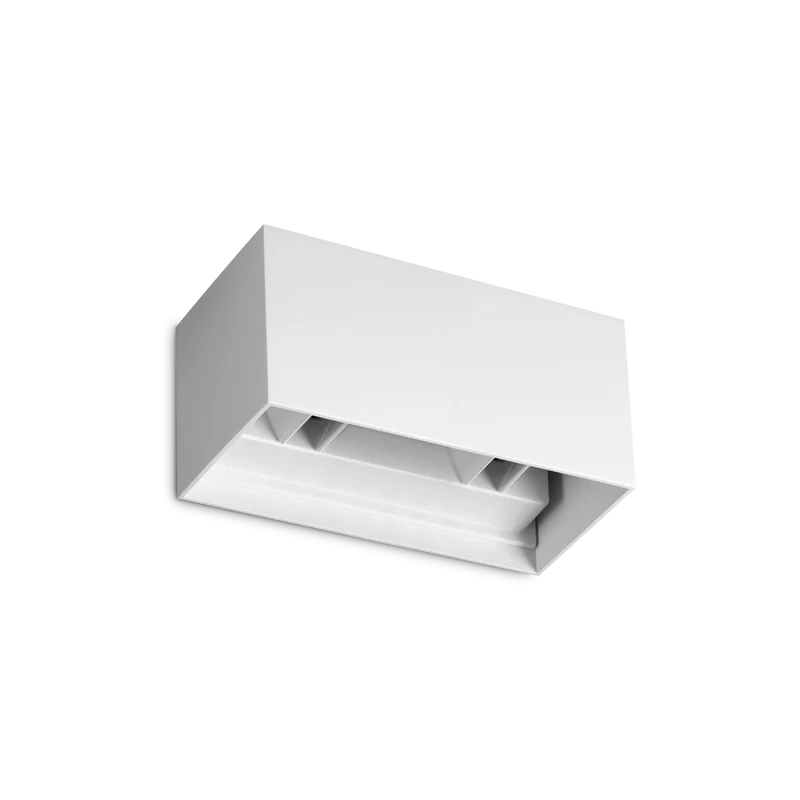 Applique per esterni da parete bianca led 3000k o 4000k