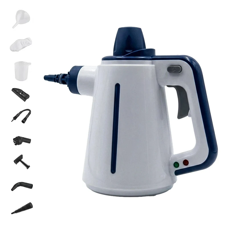 Pulitore a vapore portatile multifunzione 1000W con 3 bar di pressione