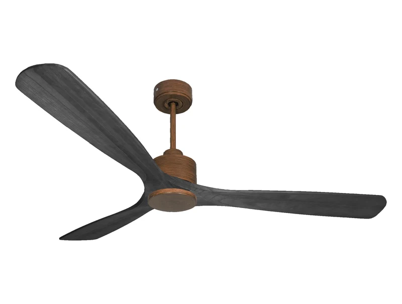 Ventilatore da soffitto Reversibile Termostato Wifi Motore CC Tetti inclinati Telecomando Hypersilence Memoria