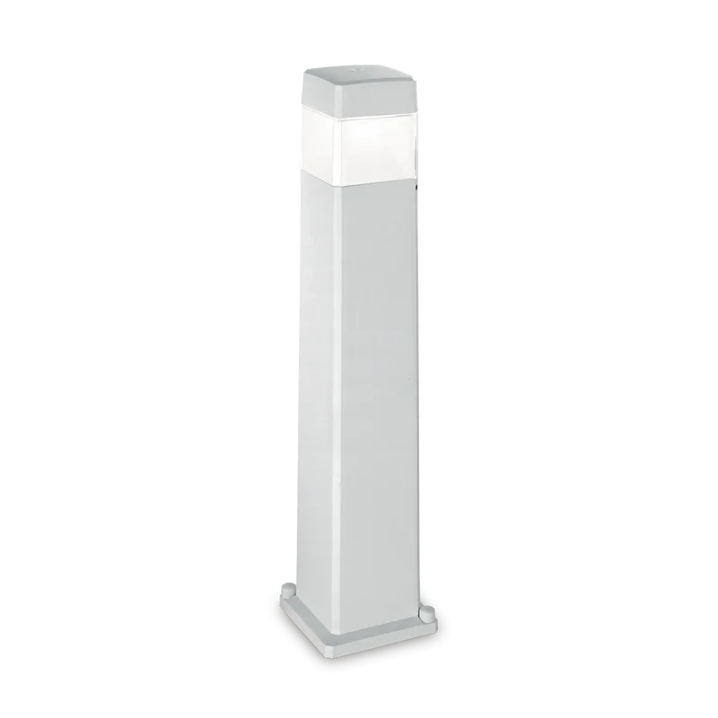 Lampione moderno grigio per giardino altezza 80cm