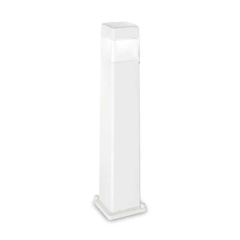 Lampione da giardino bianco in resina protezione ip55