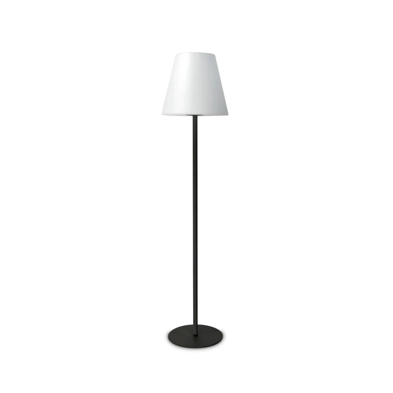 Piantana per esterno moderna antracite lampadina E27