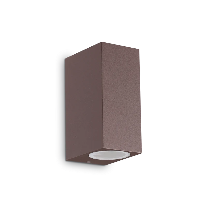 Applique per parete da esterno moderna luce indiretta biemissione
