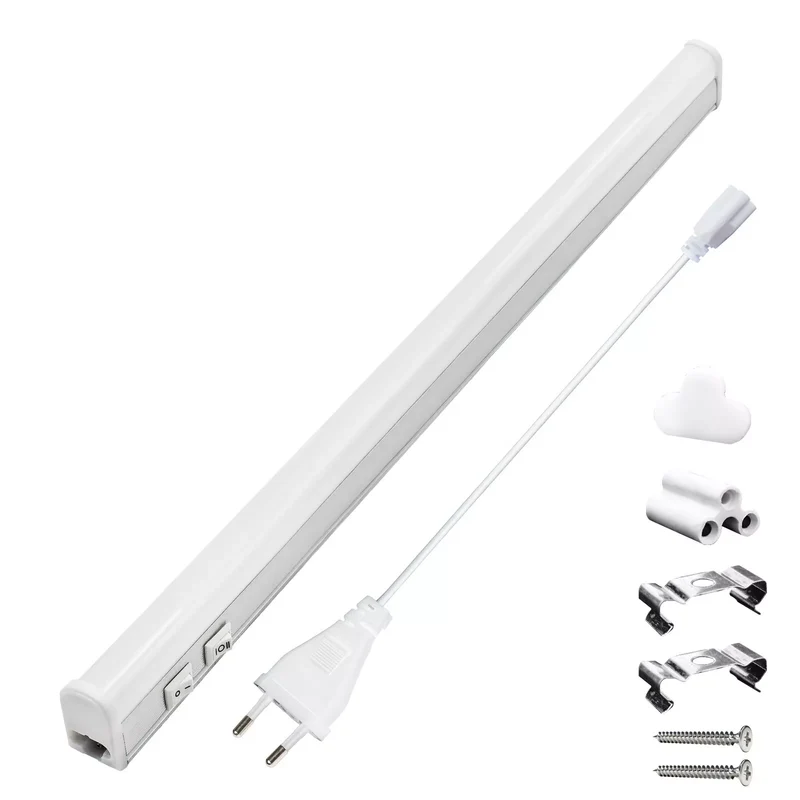 Barra LED Sottopensile Basso Consumo per Cucina con Cambio Luce e Kit Fissaggio