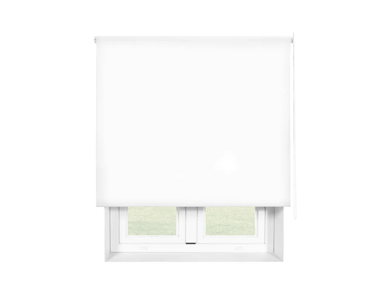 Tenda a Rullo 130x175 BIANCO in Poliestere opaco