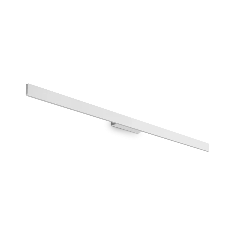 Applique esterno bianca alluminio led luce indiretta