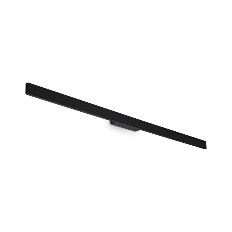 Lampada da parete per esterno nera larghezza 104cm o 144cm