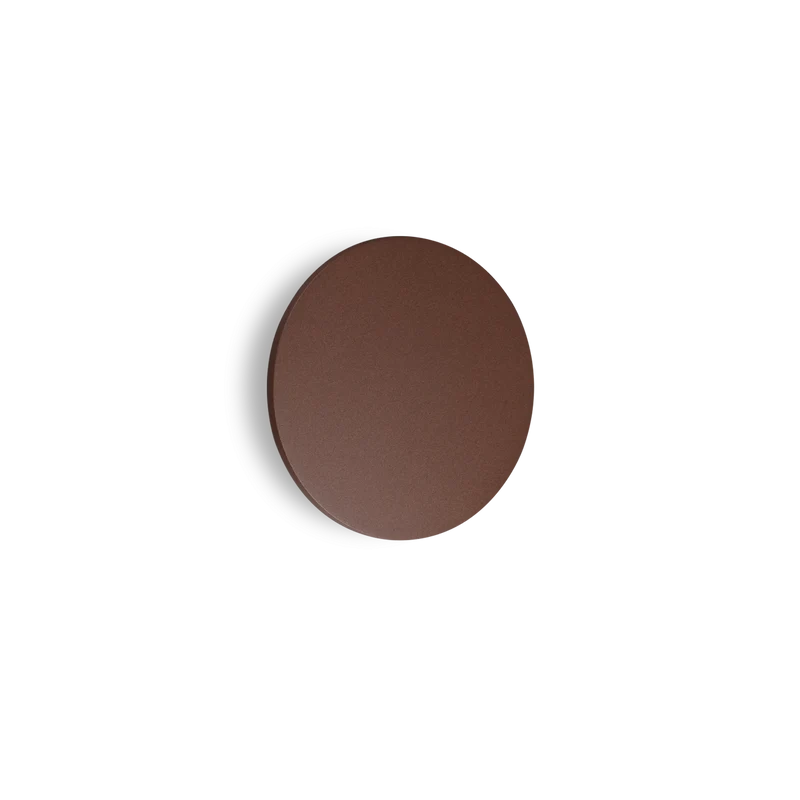 Applique da esterno caffè rotonda led diametro 18cm 24cm o 30cm