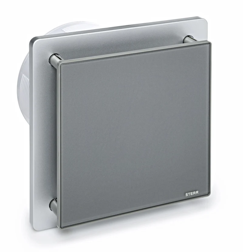 STERR BFS150-G – 150 mm Aspiratore da Bagno, 250 m³/h, Grigio