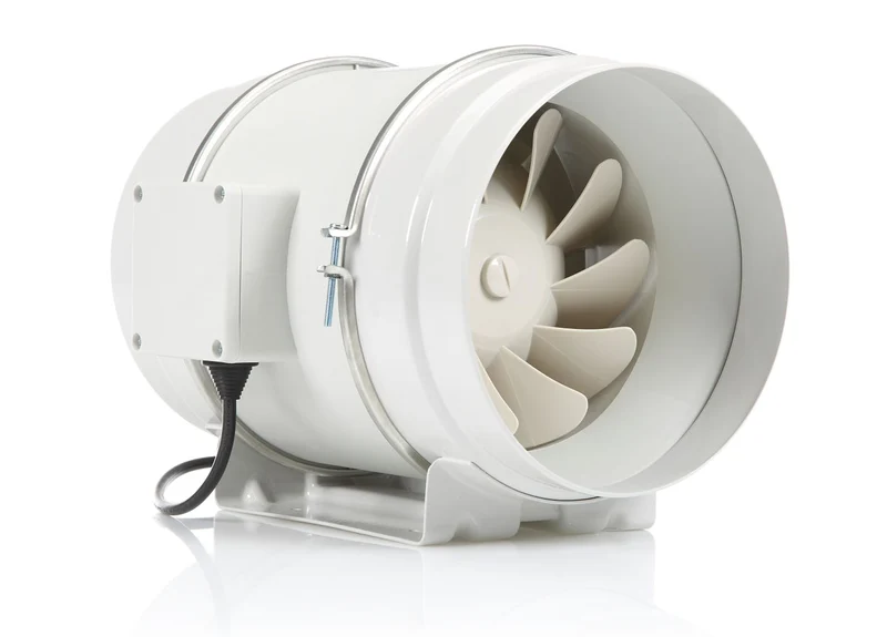 STERR DFA200 - 200 mm Ventilatore da Condotto, motore a due velocità, 690 m³/h, 123 W
