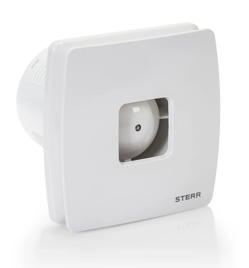 STERR LFS100-R - 100 mm Aspiratore da Bagno, 95 m³/h, Bianco