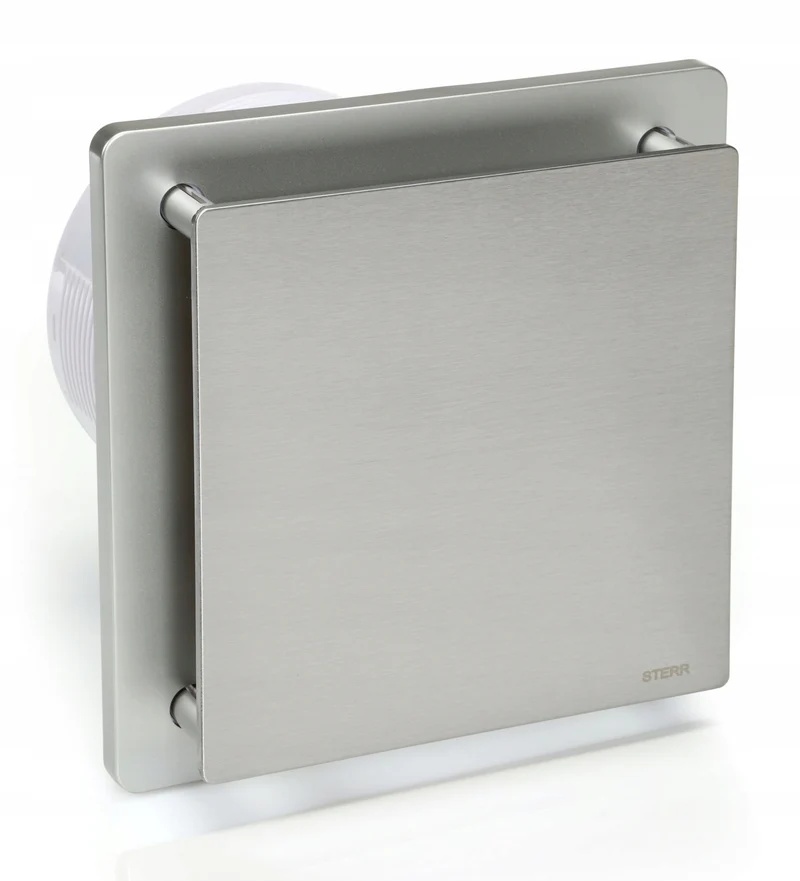 STERR BFS150-S – 150 mm Aspiratore da Bagno, 250 m³/h, Argento