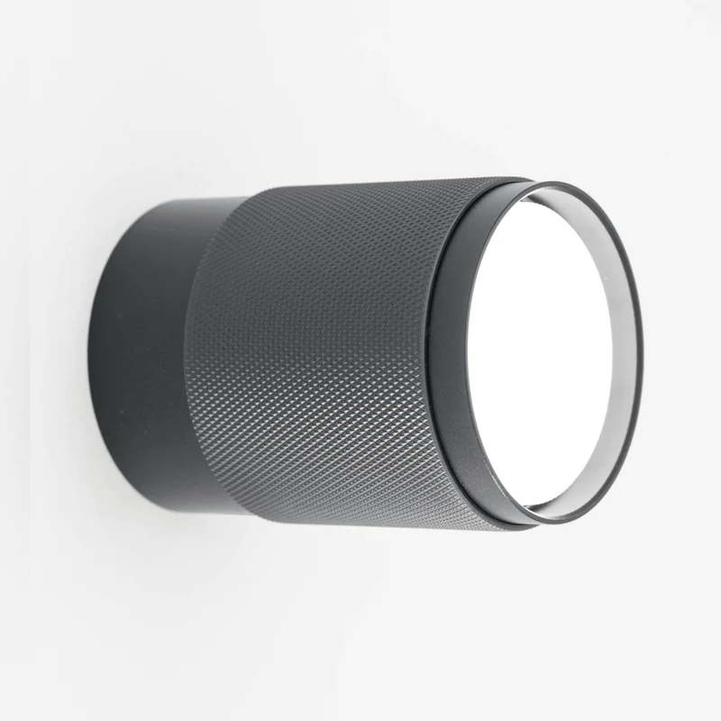 Lampada da soffitto moderna antracite per interno GX53
