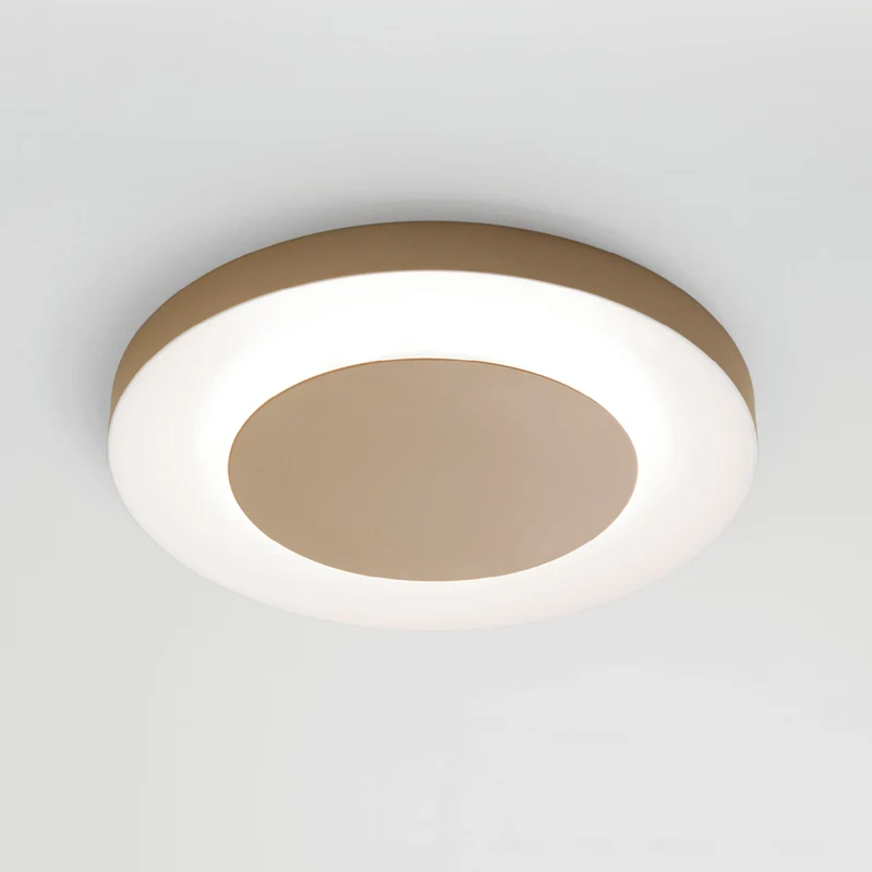 Plafoniera per interno colore sabbia diametro 40cm o 60cm led