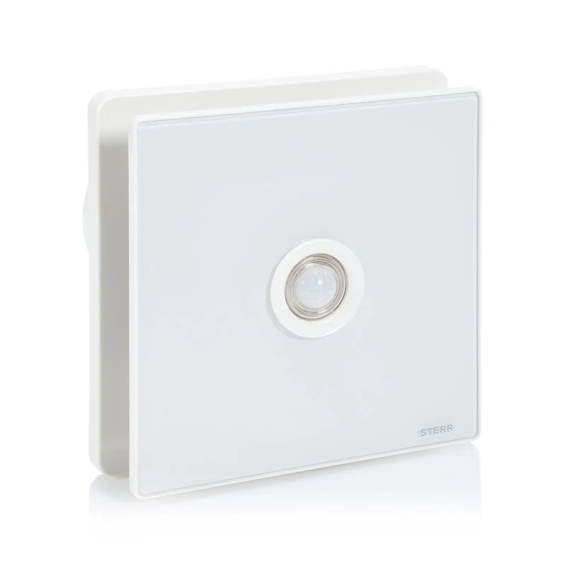 STERR BFS100P – 100 mm Aspiratore da Bagno, Sensore di movimento, 90 m³/h, Bianco