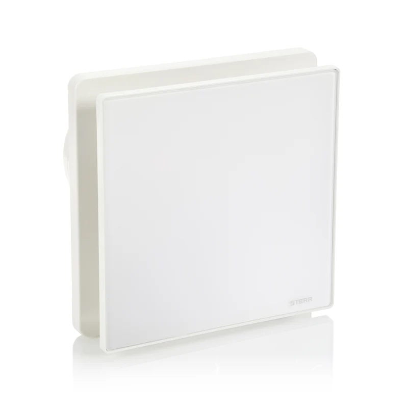 STERR BFS100T – 100 mm Aspiratore da Bagno, Timer, 90 m³/h, Bianco