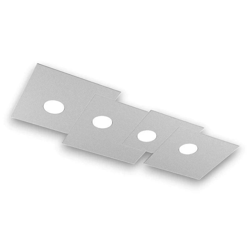 Top light plafoniera rettangolare Plate 1129 PL4R