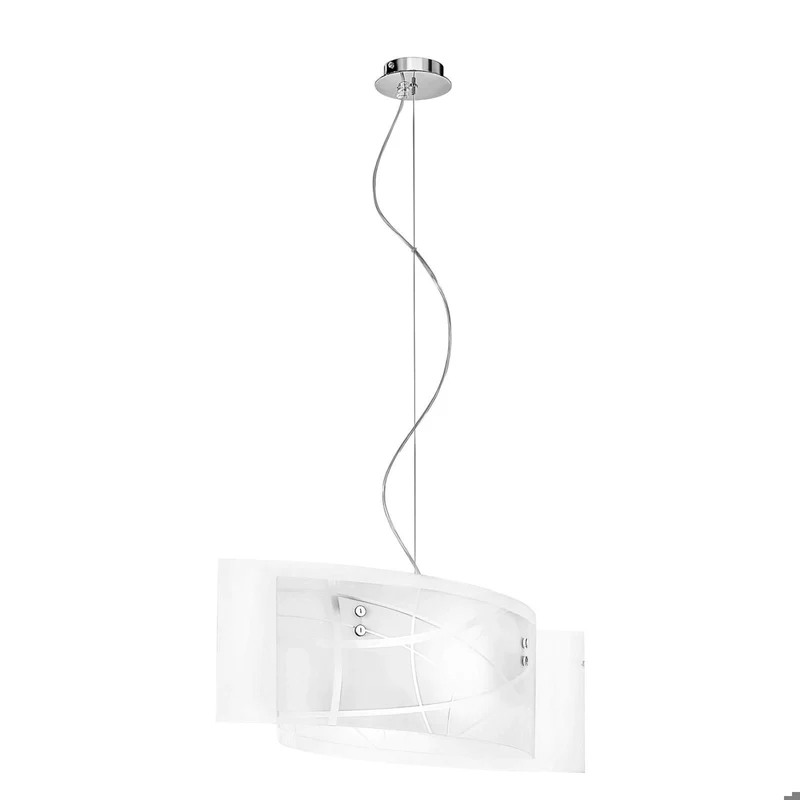 Lampada a sospensione vetro per tavolo cucina