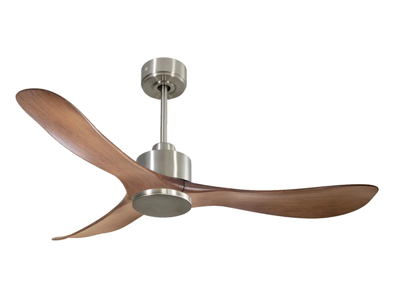 Ventilatore da soffitto Reversibile Termostato Wifi Motore CC Tetti inclinati Telecomando Hypersilence Memoria