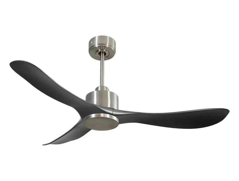 Ventilatore da soffitto Reversibile Termostato Wifi Motore CC Tetti inclinati Telecomando Hypersilence Memoria