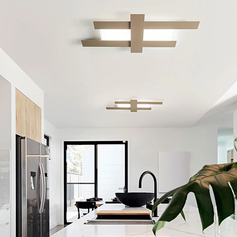 Plafoniera design moderna per cucina salone soggiorno camera da letto