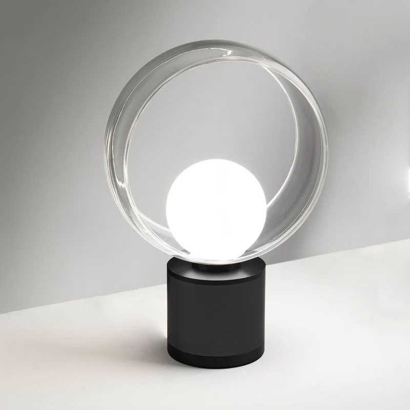 Lampada da comodino led di design moderno h32cm