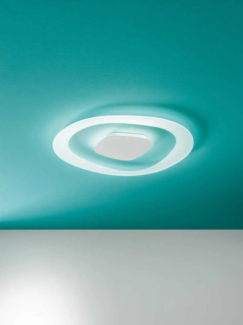 Linea light antigua plafoniera led 3000k design moderna